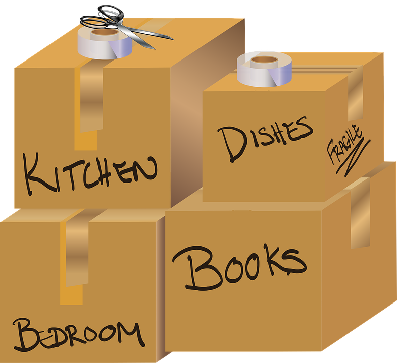 moving boxes