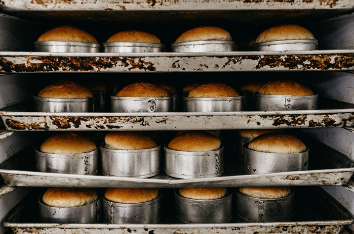 dirty oven